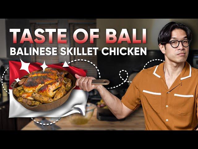 Flavor-Packed Skillet Roast Chicken with Balinese Paste | JON KUNG