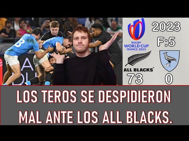 All Blacks 73 - Uruguay 0 - Fecha 5 - Mundial Rugby 2023. Análisis Aficionado.