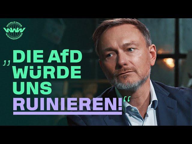 CHRISTIAN LINDNER über Populismus, AfD, Spenden-Aufreger, Angst vor Torten und SMS von Scholz | TALK