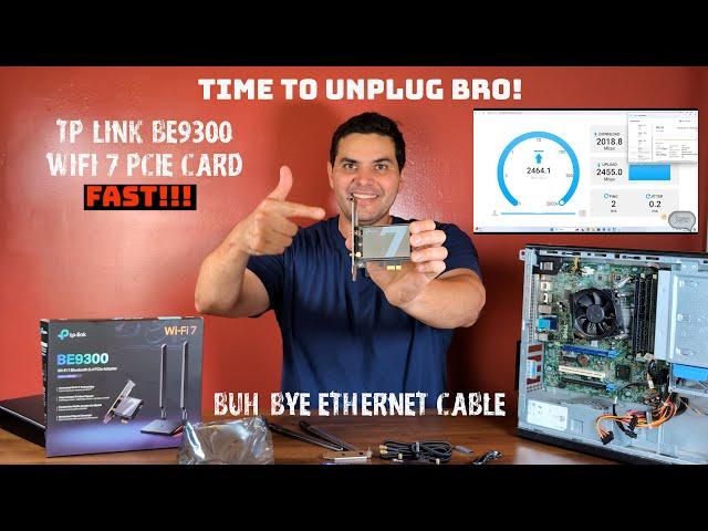 TP-Link BE9300 Combo BLE & Wi-Fi 7 PCIe Card is a GAME CHANGER!