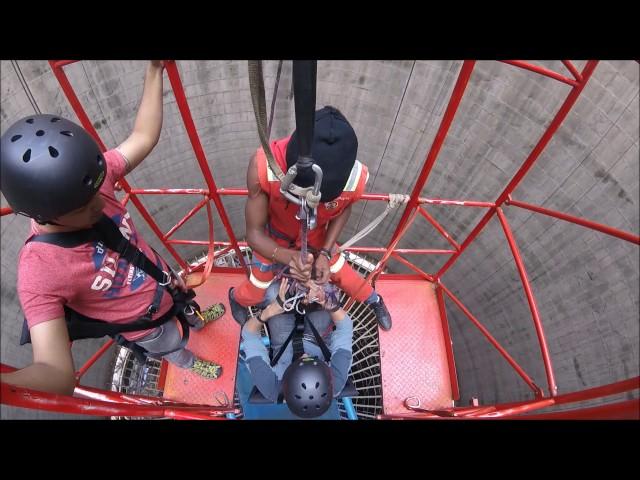 World's highest Scad Freefall - Orlando Towers SOWETO Johannesburg South Africa