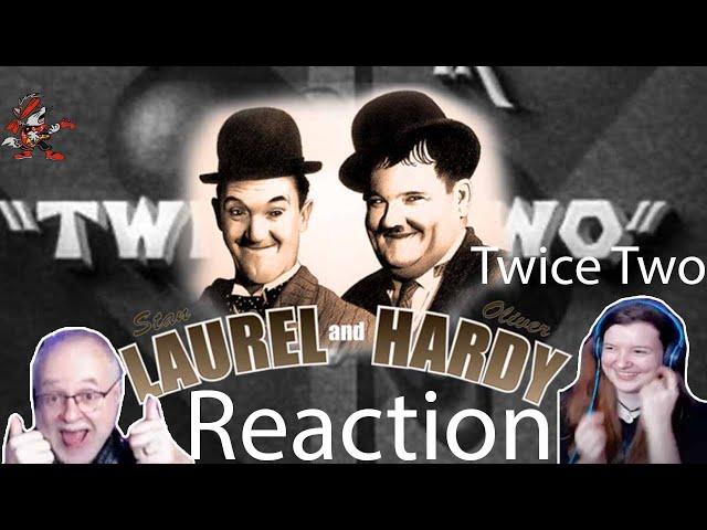 Laurel & Hardy - 𝐓𝐰𝐢𝐜𝐞 𝐓𝐰𝐨 - 1933 (Dad&DaughterFirstReaction)