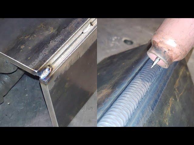 Surprisingly useful technique ! Beautiful edge TIG welding process