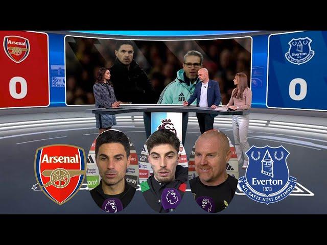 Arsenal vs Everton 0-0 Arsenal Gives Up The Title Race? Mikel Arteta And Kai Havertz Reaction