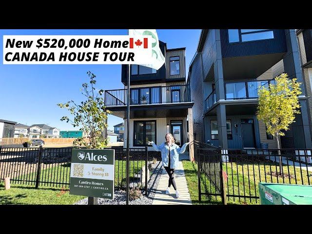 New 1944 Sqft House in Edmonton for $520,000 | Complete House Tour | Canada Home Tour