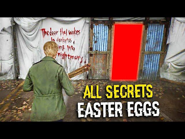 12 MORE EASTER EGGS & Hidden Secrets in Silent Hill 2 Remake / SECRETS and Amazing Details