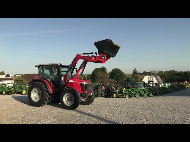 2020 Massey Ferguson 4707 Tractor w/ Cab & Loader! Sharp! For Sale by Mast Tractor Sales