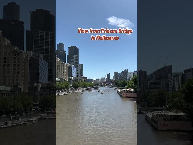 Princes Bridge in Melbourne