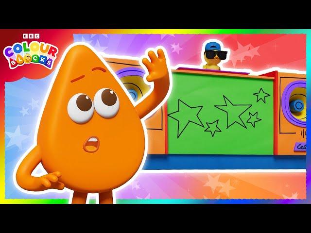 Colour a Rainbow with Colourblocks’ Greatest Hits | Kids Learn Colors | Colourblocks