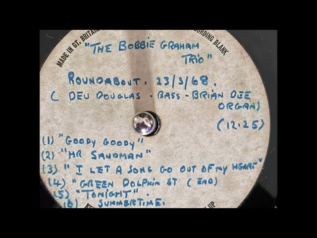 Bobby Graham Trio on Roundabout 1968