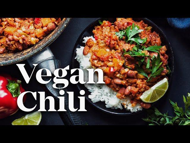 How to Make Vegan Chili ️ | Chili Sin Carne Recipe