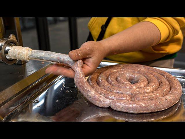 Handmade Sausages from German Craftsmen│Korean Handmade Sausage│Korean Street Food