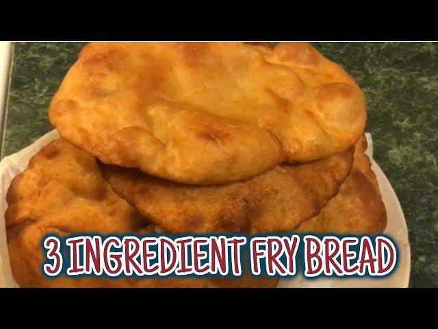 Easy three ingredient fry bread (dairy free)