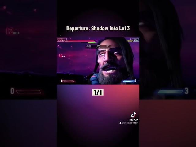 Departure: Shadow into Lvl 3 #streetfighter6 #sf6 #sf6jp #sf6jpcombo #combovideo #fgc #gamingshorts