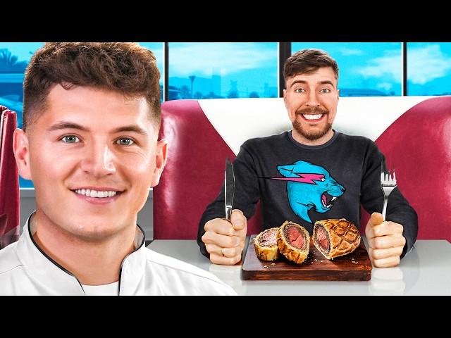 Turning MrBeast Burger Into A Beef Wellington (ft. MrBeast)