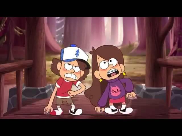 Первая версия Gravity Falls (vadya)
