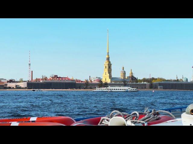 AWESOME Boat Cruise by The Rivers and Canals of St Petersburg, Russia! Northern Venice!
