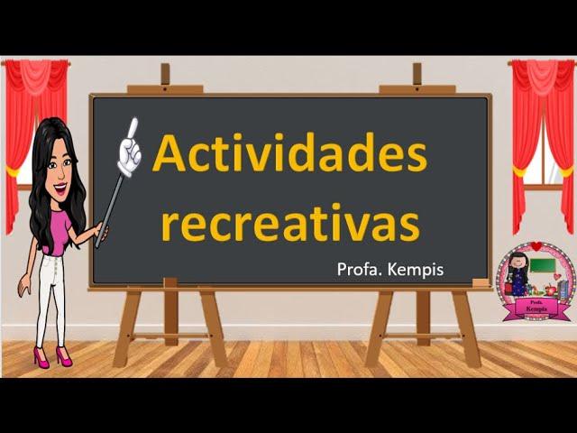 Actividades recreativas