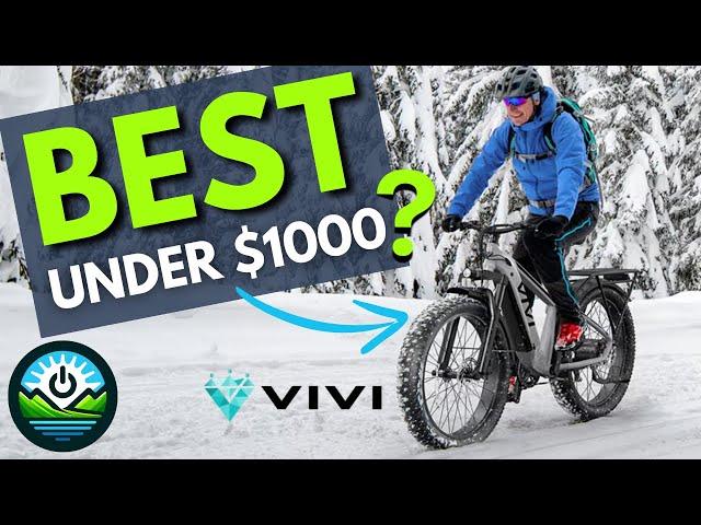 Best Fat Tire eBike Under $1000? VIVI ACE01 Electric Bike Review
