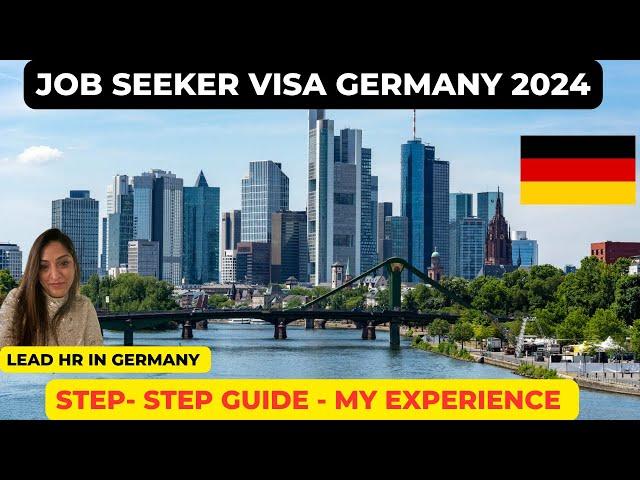 Job Seeker Visa Germany 2024 | My Experience | Lead HR In Germany | Step by Step Process