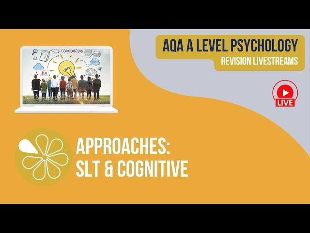 AQA A Level Psychology | Approaches: SLT and Cognitive | Live Revision | 2025