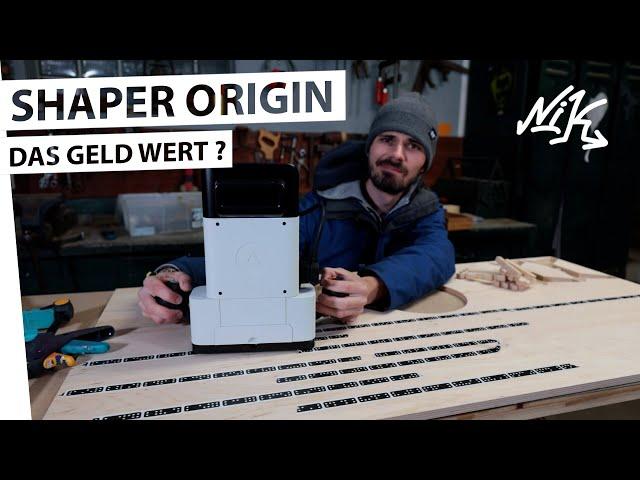 Ich teste die Shaper Origin | Was taugt die erste handgeführte CNC?