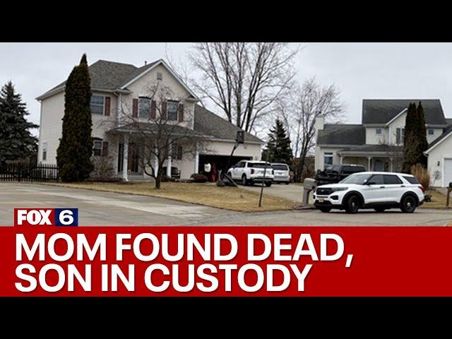 Woman found dead inside home; son arrested | FOX6 News Milwaukee