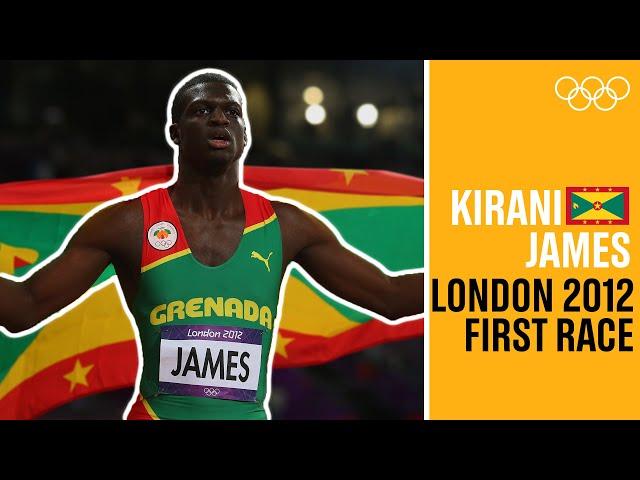 Kirani James'  first Olympic Race! ‍️