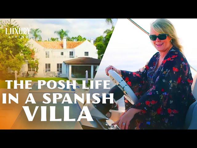 Getting Posh in a Villa and a Super Yacht | Sally Lindsay's Super Rich Sleepovers!