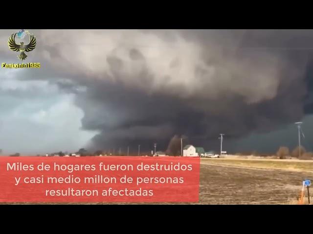 Pontente tornado que devasto los Estados Unidos