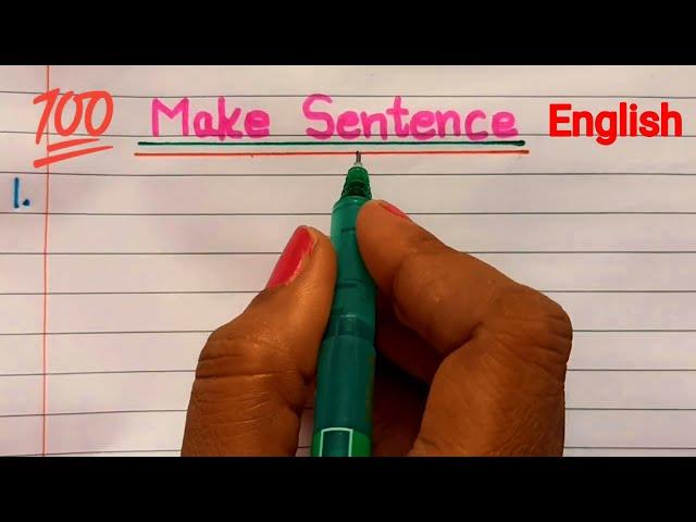 Make Sentences in English  Make sentences 2 ! English mein sentences kaise banaye ! Jyaan ki Duniya