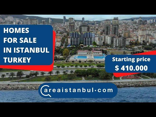 Sea view properties for sale in Istanbul, apartment for sale Turkey