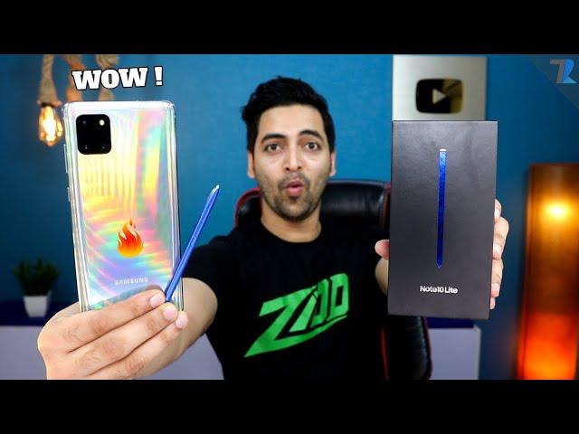 Samsung Galaxy Note 10 Lite - Unboxing & Full Overview | FLAGSHIP SPECS With S-Pen Under Rs.40,000