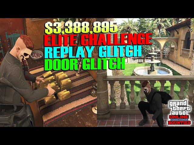 *$3,388,895* Replay Glitch, Door Glitch, Elite Challenge in Cayo Perico Heist GTA Online Money Guide