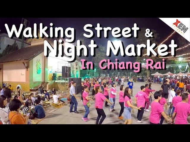 Walking Street & Night Market in Chiang Rai | XenTripper