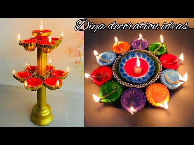 Diya decoration ideas | Diya stand making ideas