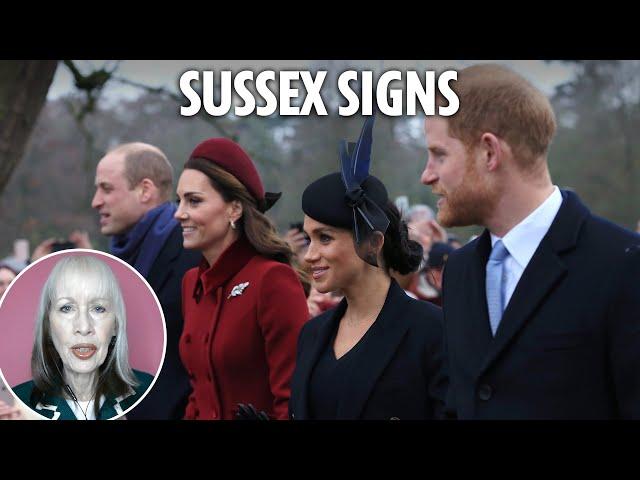 'Secret signs' of a royal rift seen on Meghan and Harry's last Christmas walk, says expert