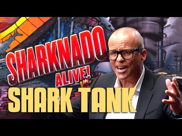 "There's a SHARKNADO Coming!" (Sharknado Alive) | Shark Tank Aus | Shark Tank Global