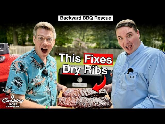 His Ribs Are Too DRY! Can I Save Them?  (Backyard BBQ Rescue)