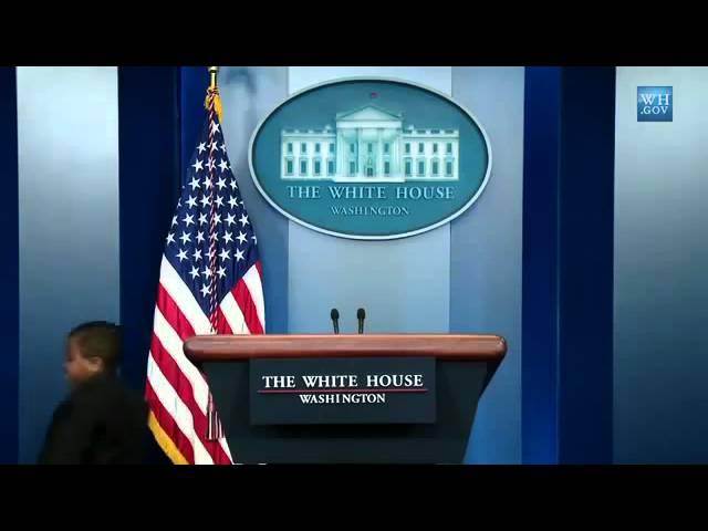 Un minipresidente sustituye a Barack Obama y da un mensaje a la nación