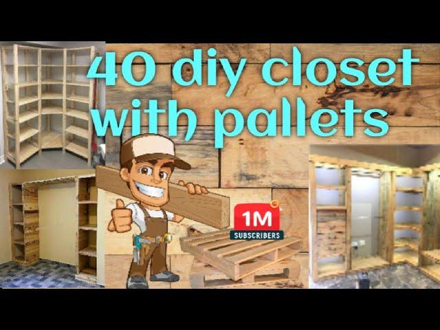 40 IDEAS CON PALETS O TARIMAS DE MADERA/IDEAS EXTRAORDINARIAS 