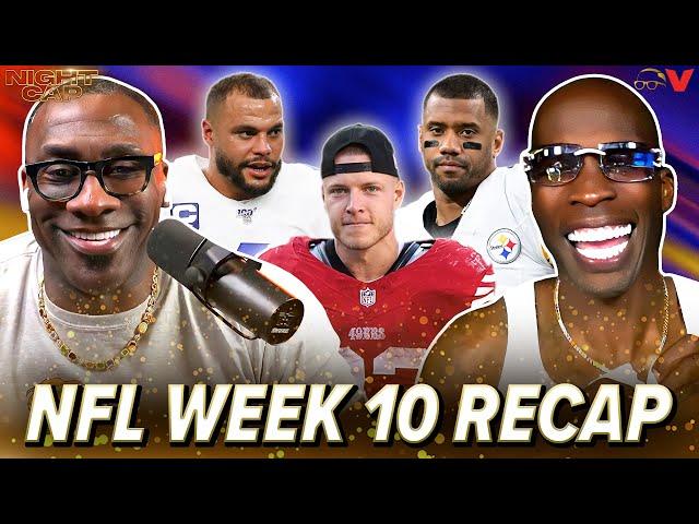 Unc & Ocho recap NFL Week 10: Russ bests Jayden Daniels, Dak injury, McCaffrey return | Nightcap