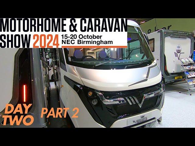 DAY 2 PART 2 | MOTORHOME & CARAVAN SHOW NEC October 2024 | Vlog 671