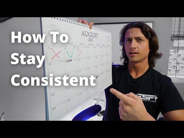 How To Stay Consistent With Weight Loss - your consistency calendar