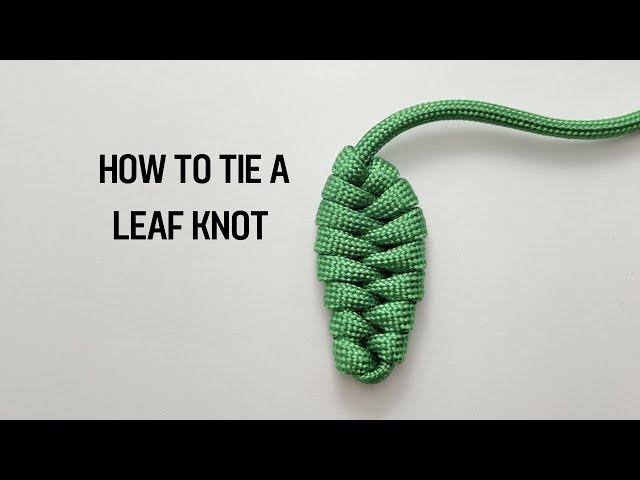 How to tie a Leaf Knot