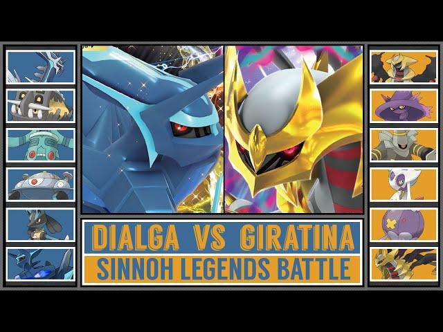 Sinnoh Legendary Battle: DIALGA vs GIRATINA