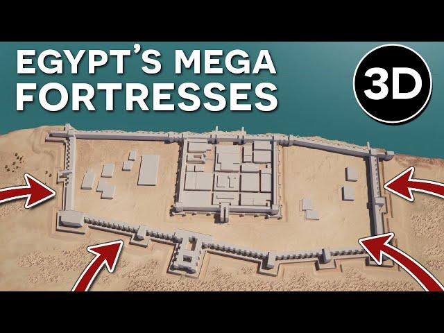 Ancient Egypt's Mega Fortresses - 3D DOCUMENTARY