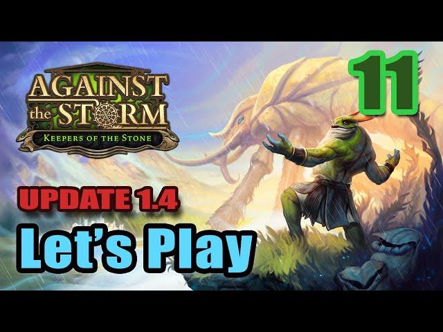 Against the Storm - Crashed Airship (Update 1.4) Full Gameplay - Keepers of the Stone DLC #11