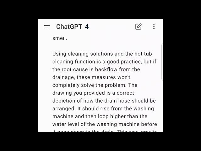 ChatGPT Fixed my Washing Machine Problem!