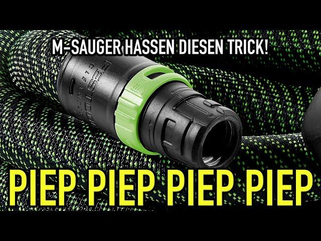 Hilfe, mein CTM Sauger PIEPT! - Die Bypass-Muffe hilft - Mikes Toolshop